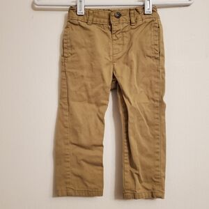 Children’s Place Size 2T Boy's Khaki Adjustable Waistband Long Pants